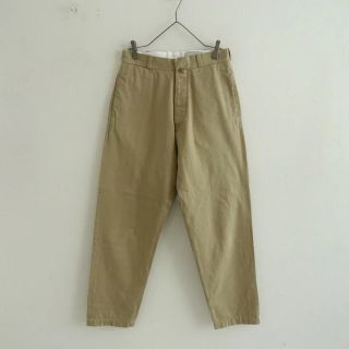 ヤエカ(YAECA)のYAECA チノクロス  WIDE TAPERED KHAKI [68653](チノパン)