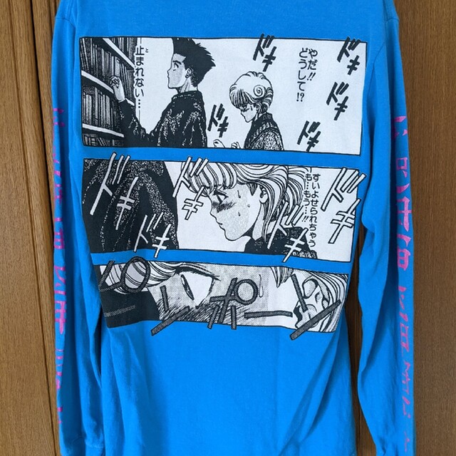 電影少女 FLAGSTUFF コラボ長袖Tシャツ 水色 S ビデオガール 桂 電影少女 FLAGSTUFF コラボ長袖Tシャツ 水色 S ビデオガール 桂