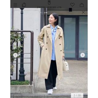 ユナイテッドアローズ☆グリーンレーベルリラクシング☆トレンチコート