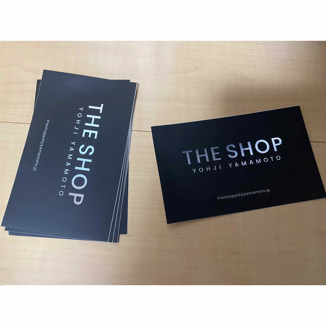 ヨウジヤマモト ステッカー THE SHOP YOHJI YAMAMOTO | フリマアプリ ラクマ