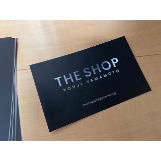 ヨウジヤマモト ステッカー THE SHOP YOHJI YAMAMOTO