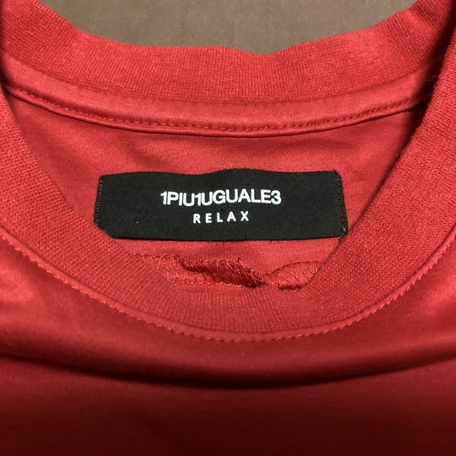 1piu1uguale3(ウノピゥウノウグァーレトレ)の【1PIU1UGUALE3 RELAX】リゾートワッペンTシャツ メンズのトップス(Tシャツ/カットソー(半袖/袖なし))の商品写真