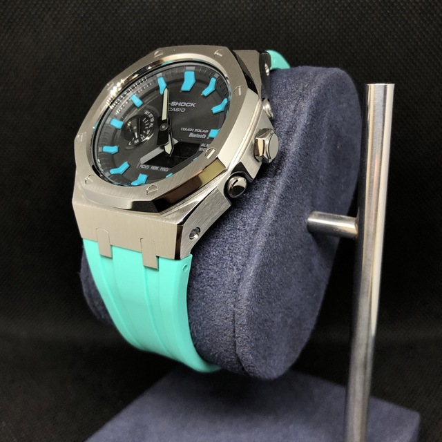 G-SHOCK - GA-B2100本体付き ラバーベルトセット カシオーク カスタム