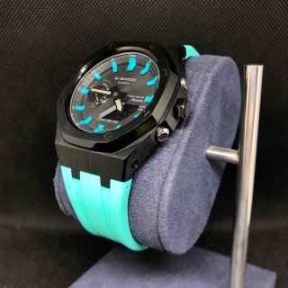 ジーショック(G-SHOCK)のGA-B2100本体付き ラバーベルトセット カシオーク カスタム Gショック(腕時計(アナログ))