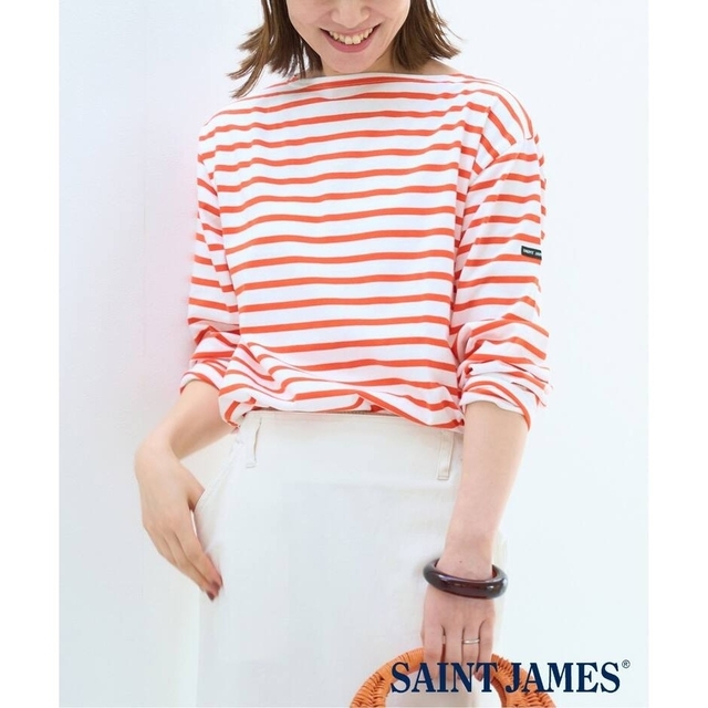 IENA - IENA SAINT JAMES/ 別注 MORLAIX / モーレ ボーダーの+