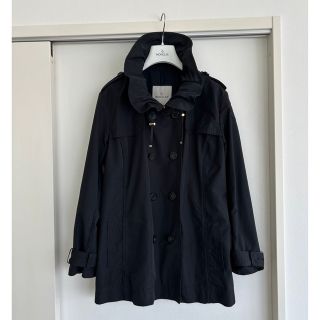 モンクレール(MONCLER)の素敵☆モンクレール黒ブルゾンスプリングコートハーフジャケット(ブルゾン)