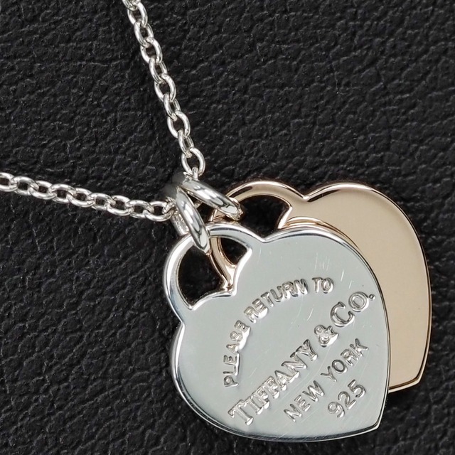 TIFFANY&Co.】ティファニー リターントゥ ダブル ハートタグ シルバー