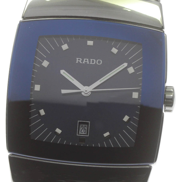 ラドー RADO R13810202/01.129.0810.3.020 SINTRA デイト クォーツ メンズ 未使用品 箱・保証書付き_479952綺麗な状態その他