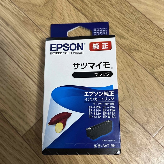 EPSON - EPSON インクカートリッジ/サツマイモ ブラック SAT-BKの通販 ...