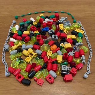 レゴ(Lego)の【専用】LEGO　セット⑫　小物　各種　多数　／　白　ブロック　塀　壁　6個(積み木/ブロック)