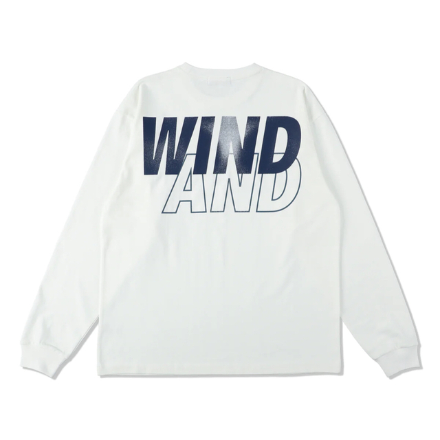 WIND AND SEA - SEA (P-DYE) L/S TEE / WHITE_NAVYの通販 by タカシマ 