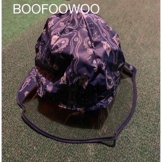 ブーフーウー(BOOFOOWOO)のBOOFOOWOO レインハット　ペーズリー柄(帽子)