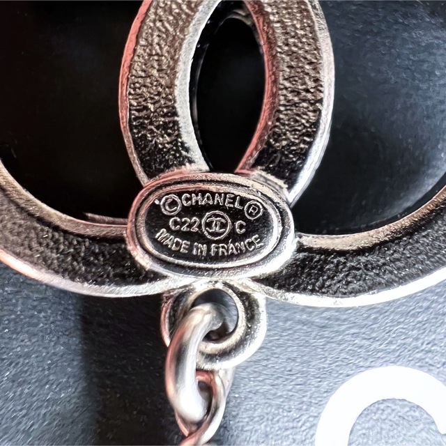 CHANEL 22C 2022aw パール クリスタル ストラス ピアス 美品