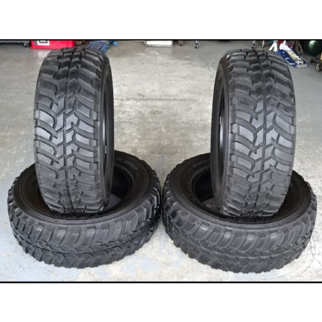 20年製造バリ山ダンロップグラントレックMT2ワイド265/65R174本