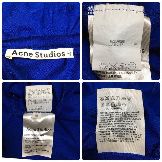 Acne Studios(アクネストゥディオズ)のAcne Studios アクネ ストゥディオズ ワンピース カットソー レディースのワンピース(ひざ丈ワンピース)の商品写真