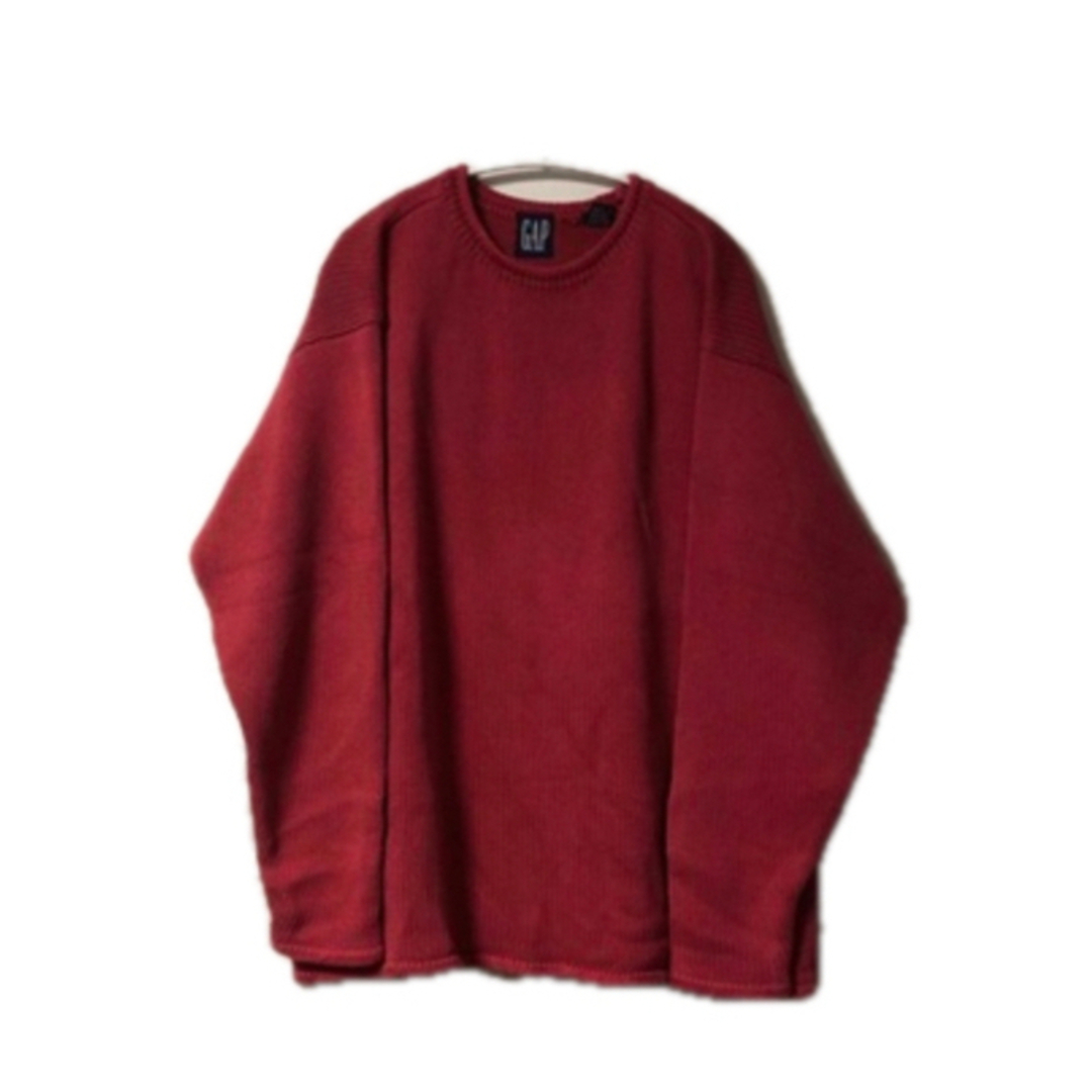 GAP - オールドギャップ コットンニット サーモンピンクの通販 by けん