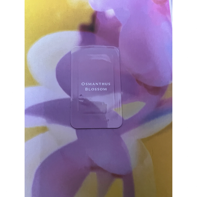 Jo Malone(ジョーマローン)のジョーマローンロンドン ノベルティ ブロッサムシリーズリーフレット コスメ/美容の香水(ユニセックス)の商品写真