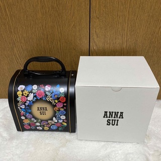 アナスイ(ANNA SUI)のANNA SUI  缶ボックス💜🖤(小物入れ)