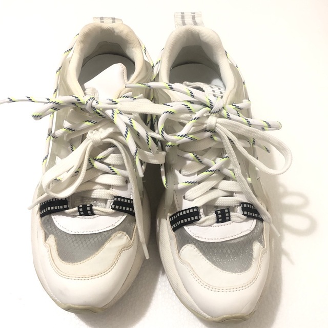 Adam et Rope'(アダムエロぺ)のGANNI  ガニー スニーカー  ホワイト サイズ 37 レディースの靴/シューズ(スニーカー)の商品写真