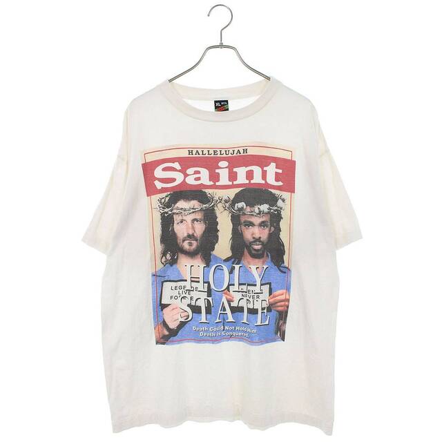 セントマイケル SAINT MICHAEL ×デニムティアーズ DENIM TEARS  22SS  SM-S22-0000-062 フォトプリントTシャツ メンズ XLTシャツ/カットソー(半袖/袖なし)