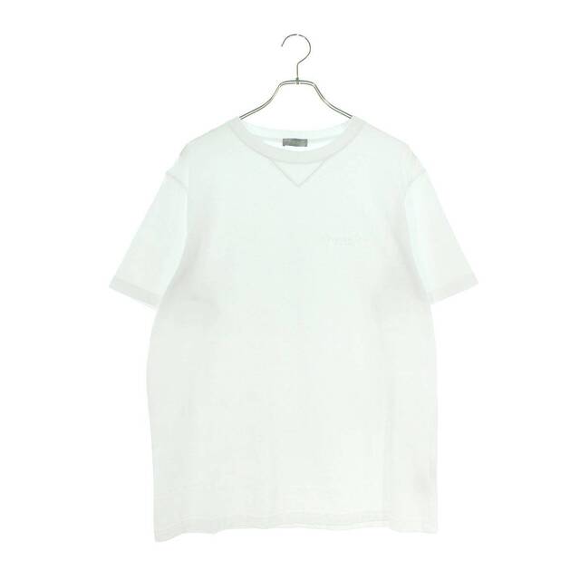 大人女性の ディオール - Dior 23SS M メンズ ロゴ刺繍クルーネックT