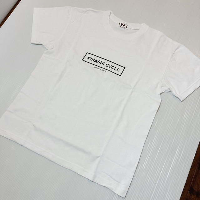 木梨サイクル 極美品 tシャツ ロゴ 白 とんねるず