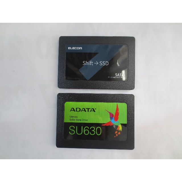 PC/タブレットSATA 2.5" SSD  480GB  2枚セット  品