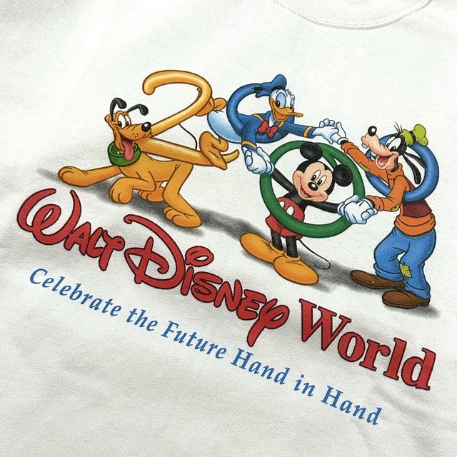 Disney(ディズニー)の00s Walt Disney World crew neck sweat メンズのトップス(スウェット)の商品写真