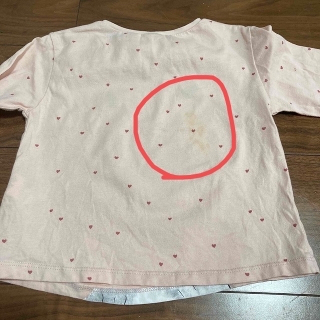 ZARA KIDS(ザラキッズ)のZARA 2-3歳　98 ロンT2枚セット　若干難あり キッズ/ベビー/マタニティのキッズ服女の子用(90cm~)(Tシャツ/カットソー)の商品写真