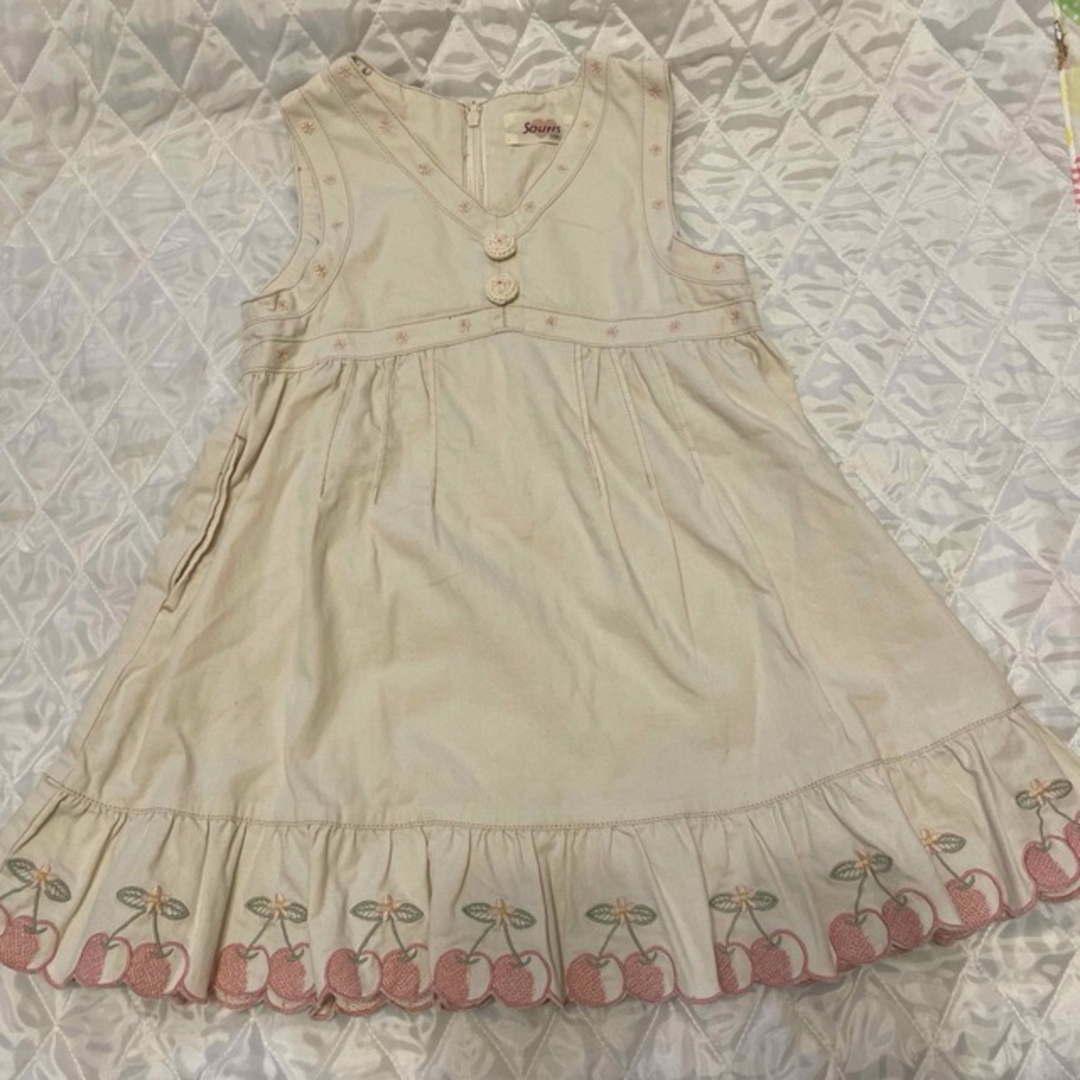 Souris(スーリー)のスーリー4点セット キッズ/ベビー/マタニティのキッズ服女の子用(90cm~)(ワンピース)の商品写真