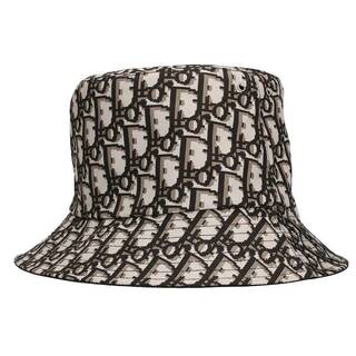 ディオール(Dior)のディオール  95TDD923A130 オブリーク総柄リバーシブル帽子  メンズ 58(帽子)