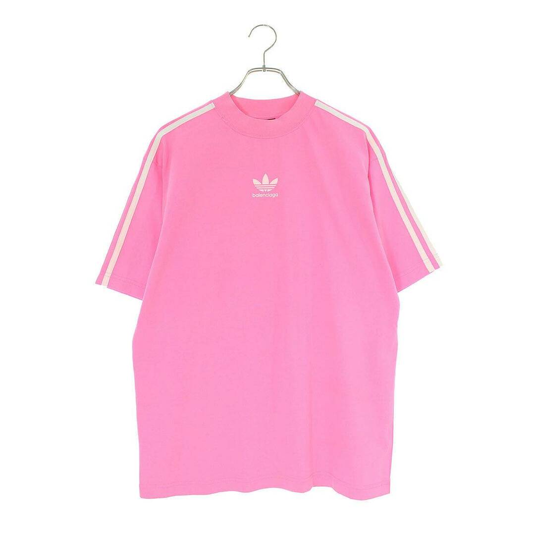 バレンシアガ ×アディダス adidas  23SS  732955 TNVU4 サイドラインTシャツ  レディース XXS