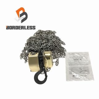 ☆未使用☆ 象印 チェーンブロック ホイストマン HM-38 380kg 揚程6m