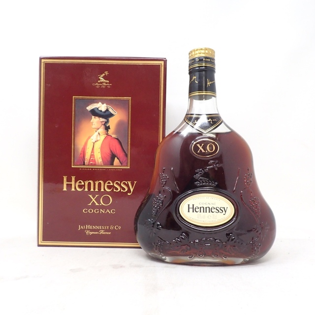 ヘネシーXO クリアボトル 金キャップ 700ml Hennessy【L1】