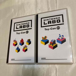 ニンテンドースイッチ(Nintendo Switch)のNINTENDO LABO Toy-con 01 & 03(家庭用ゲームソフト)