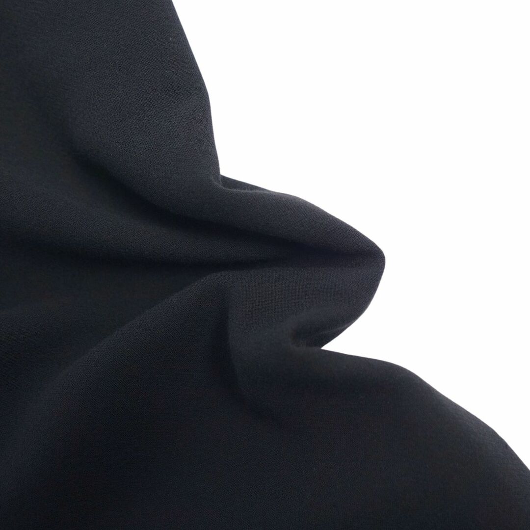 CHANEL(シャネル)の極美品 Vintage シャネル CHANEL スカート タイトスカート ひざ丈 無地 ジップアップ コットン ボトムス レディース 38(M相当) ブラック レディースのスカート(ひざ丈スカート)の商品写真