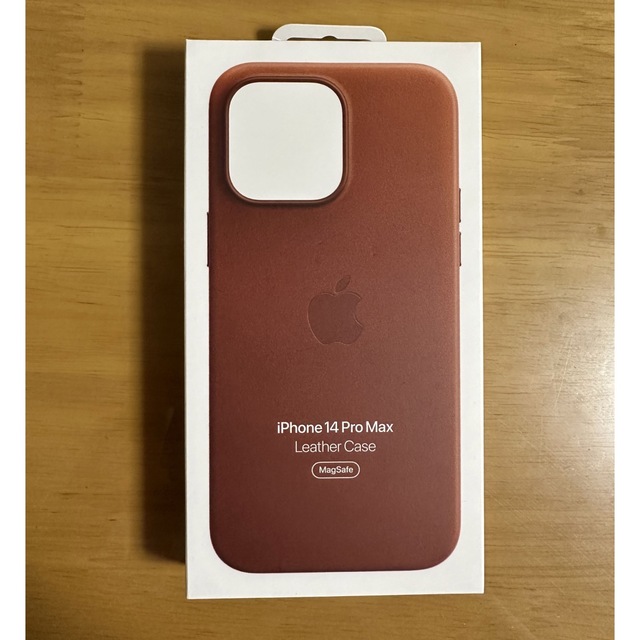 Apple iPhone14 Pro Max レザーケース 純正品 アンバー エンタメ/ホビーのエンタメ その他(その他)の商品写真