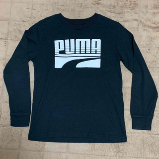 プーマ(PUMA)のプーマ　長袖Tシャツ　150 キッズ　黒(Tシャツ/カットソー)