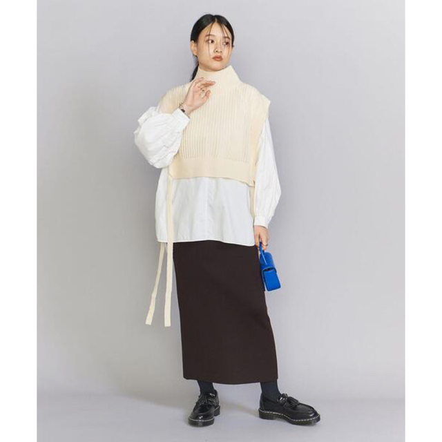 BEAUTY&YOUTH UNITED ARROWS(ビューティアンドユースユナイテッドアローズ)のB&Y スカシレイヤードチュニック レディースのトップス(チュニック)の商品写真