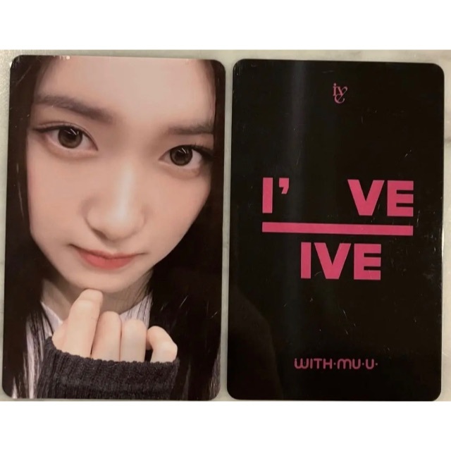 IVE I’ve アイヴ WITHMUU 韓国 購入 特典 トレカ イソ エンタメ/ホビーのCD(K-POP/アジア)の商品写真