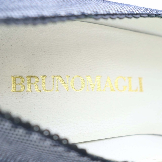 ブルーノマリ パンプス ハイヒール オープントゥ 黒 白 DA0257 レディースの靴/シューズ(ハイヒール/パンプス)の商品写真