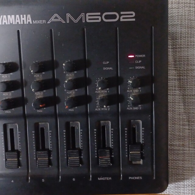 ヤマハ(ヤマハ)のYAMAHA AM602ミキサージャンク品 楽器のレコーディング/PA機器(ミキサー)の商品写真