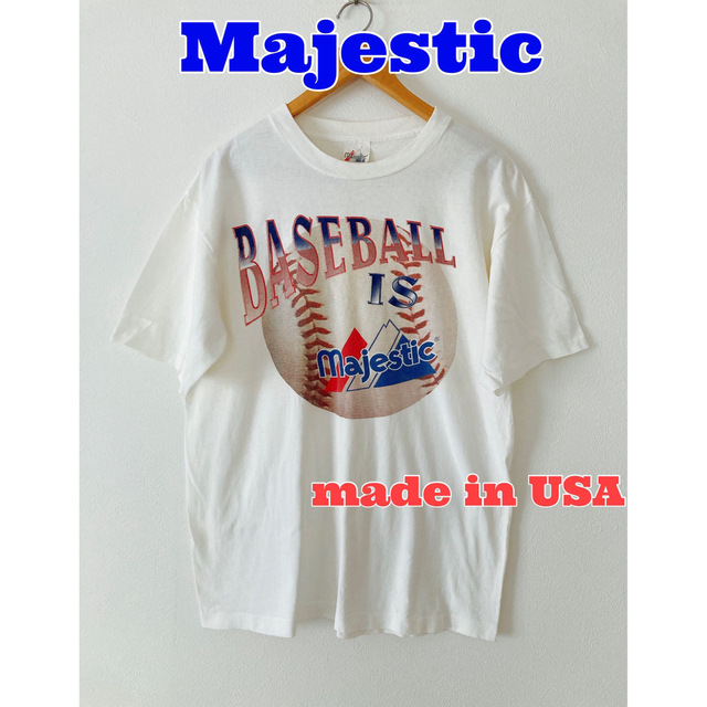 Majestic - majestic マジェスティック Tシャツ プリントTシャツ USA製