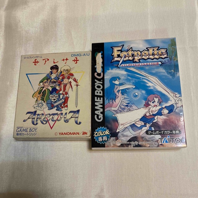 【難あり】GB アレサ & GBC エストポリス伝記 よみがえる伝説 | フリマアプリ ラクマ 【難あり】GB アレサ & GBC エストポリス伝記 よみがえる伝説 | フリマアプリ ラクマ