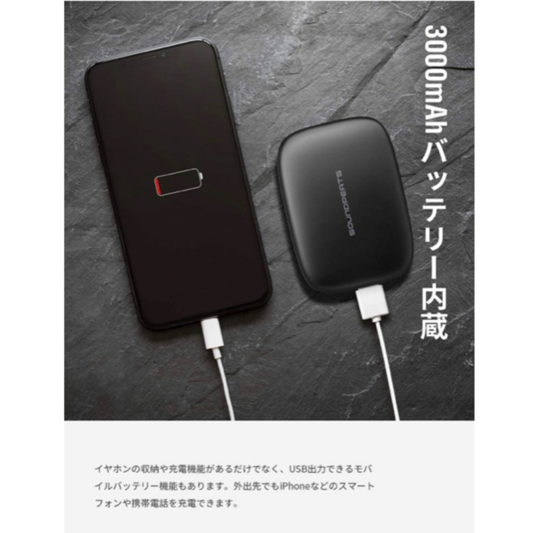 ≪hana様専用≫【新品】SoundPEATS TrueShift スマホ/家電/カメラのオーディオ機器(ヘッドフォン/イヤフォン)の商品写真