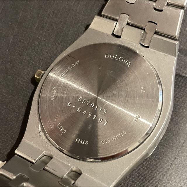 「OH済み」ブローバ BULOVA ロイヤルオーク型  腕時計