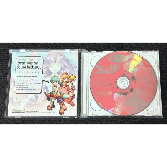 Zwei!!(ツヴァイ!!) オリジナルサウンドトラック 2008 エンタメ/ホビーのCD(ゲーム音楽)の商品写真