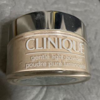 クリニーク(CLINIQUE)のCLINIQUE フェースパウダー ＋ チークブラシ付(フェイスパウダー)