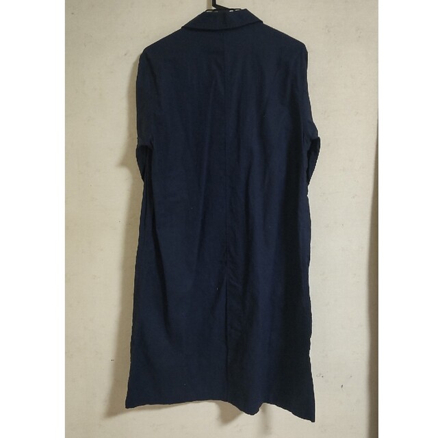 UNIQLO(ユニクロ)のUNIQLO　スプリングコート（濃紺色） レディースのジャケット/アウター(スプリングコート)の商品写真
