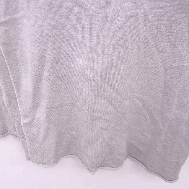 MACPHEE(マカフィー)のマカフィー  トゥモローランド ニット セーター Uネック 七分袖 1 グレー レディースのトップス(ニット/セーター)の商品写真